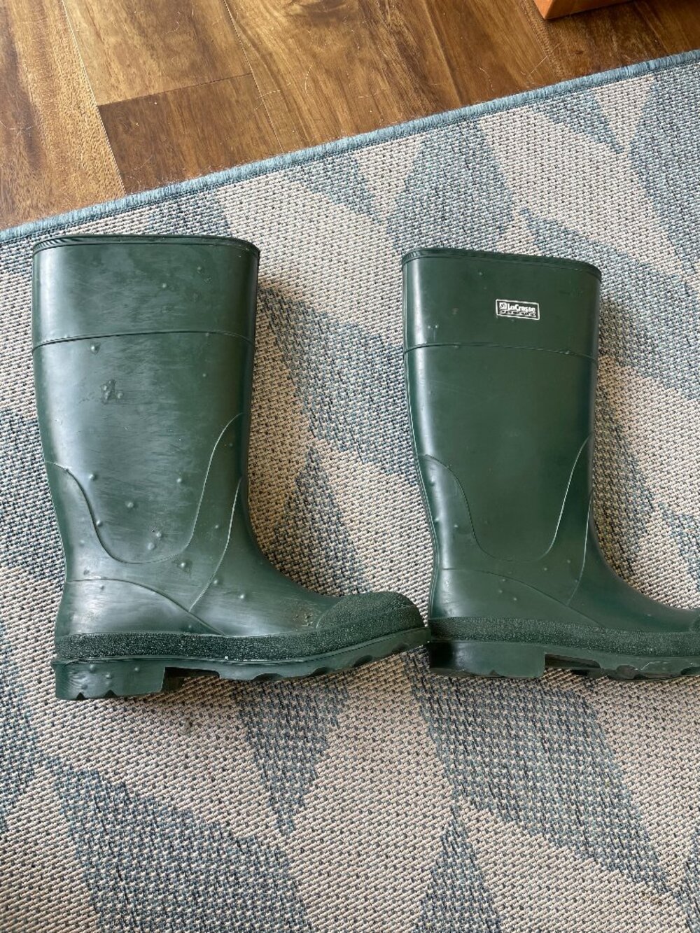 La Crosse Forrest Green Rain/ Mud boots 14" height